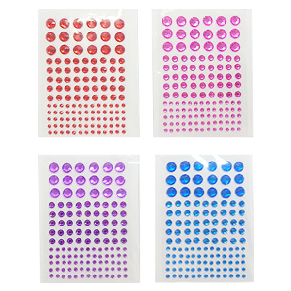 【まとめ買い】ビジューシールC 06 ラウンド 0328/357005