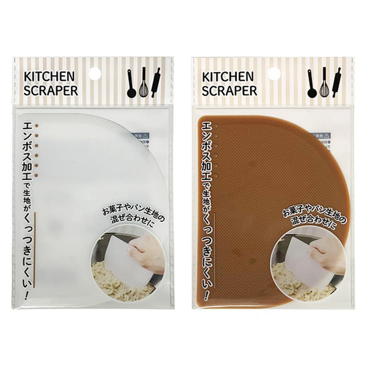 【まとめ買い】生地がくっつきにくいスクレーパー 0948/358049