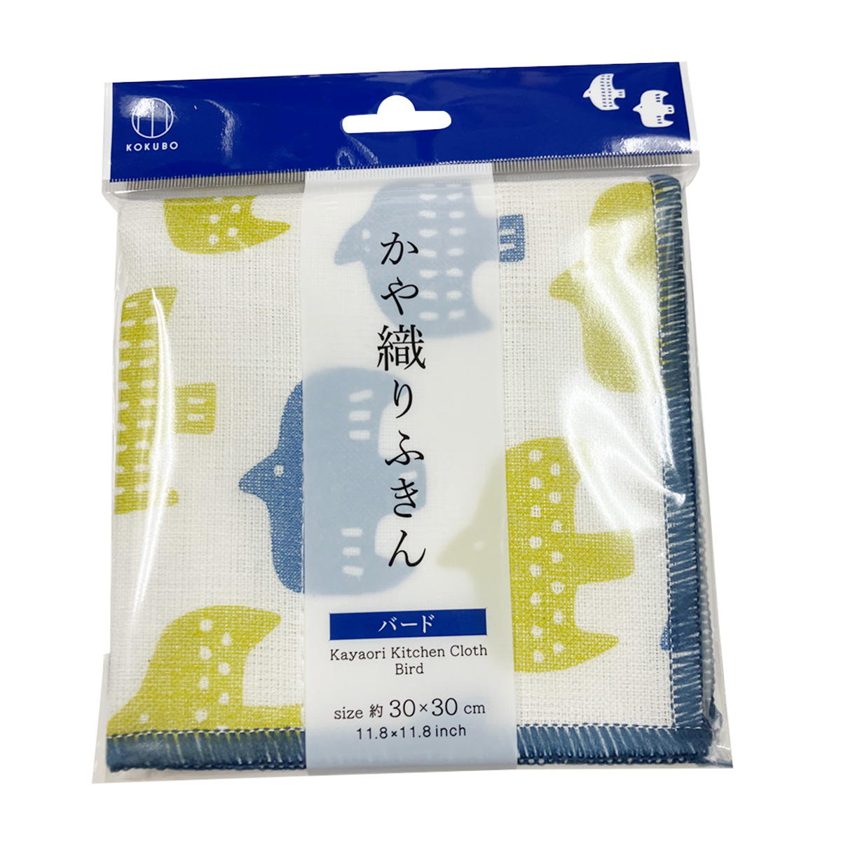 【まとめ買い】かや織りふきん バード 0520/358088