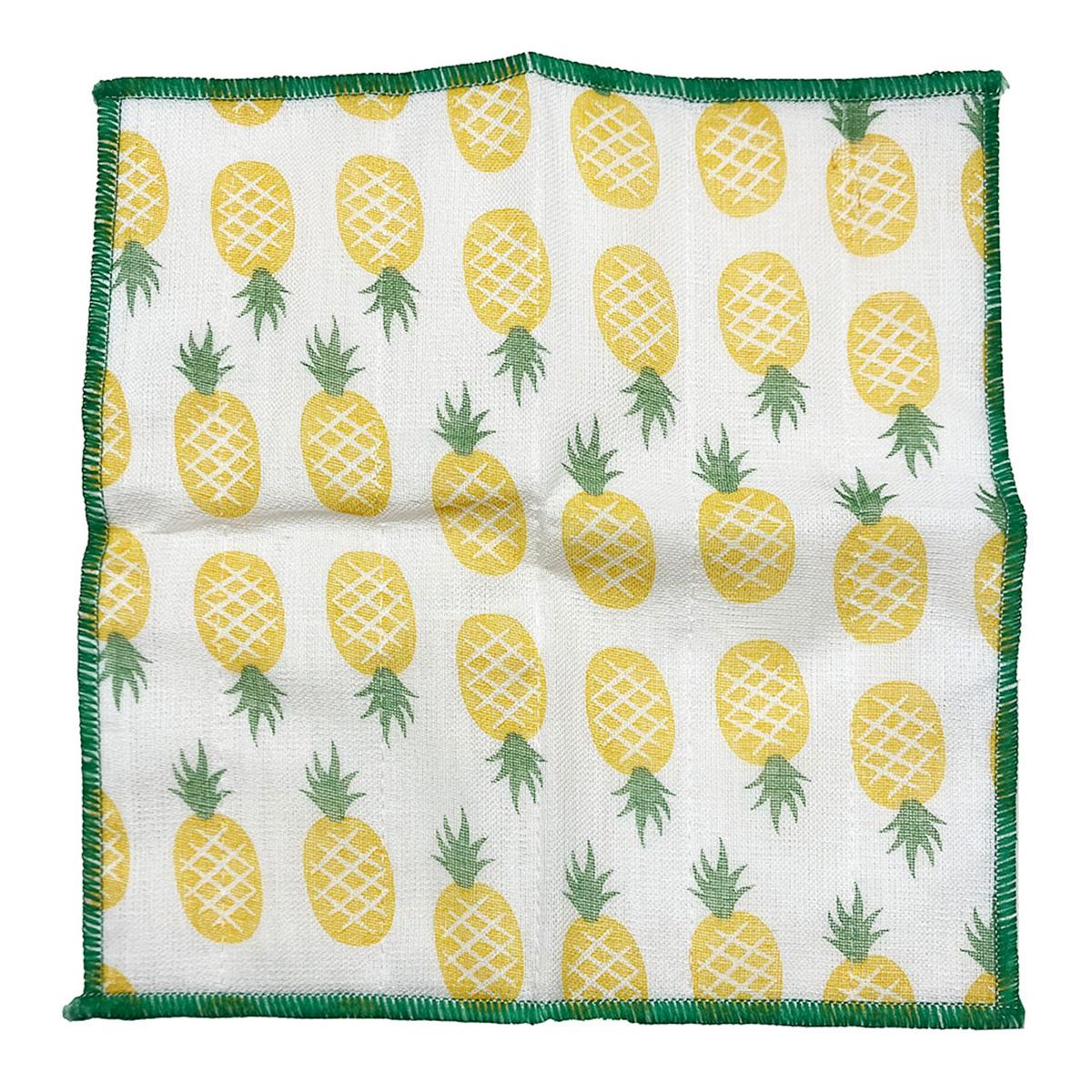 【まとめ買い】クラシックフルーツふきん パイナップル0520/358097