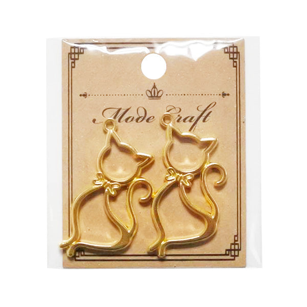 【まとめ買い】レジン空枠/猫B2P  0890/358548