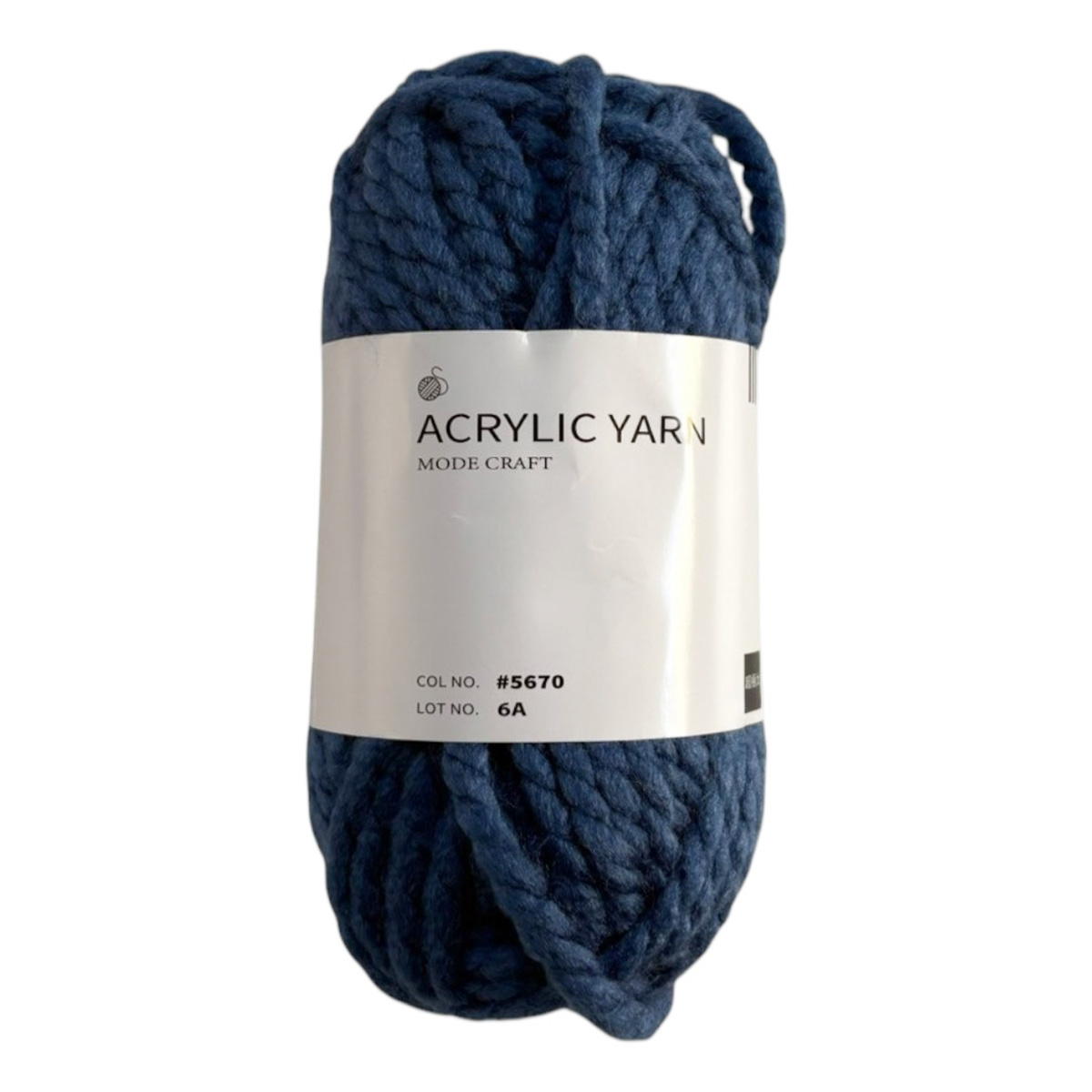 【まとめ買い】アクリル毛糸 アクリル100% 32m 40g 超極太 5670 0890/358616