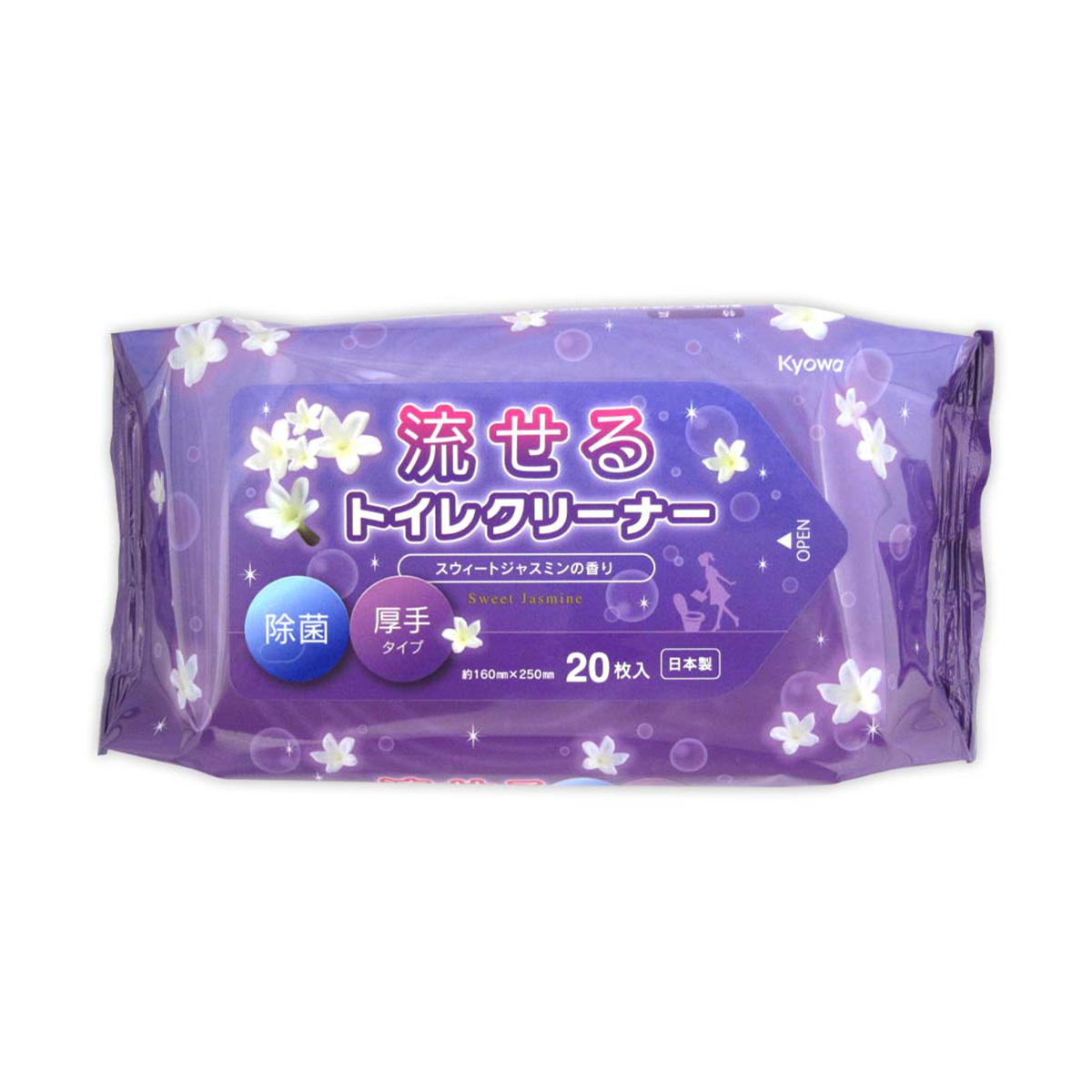 【まとめ買い】流せるトイレクリーナー スウィートジャスミンの香り 20枚 0915/358658