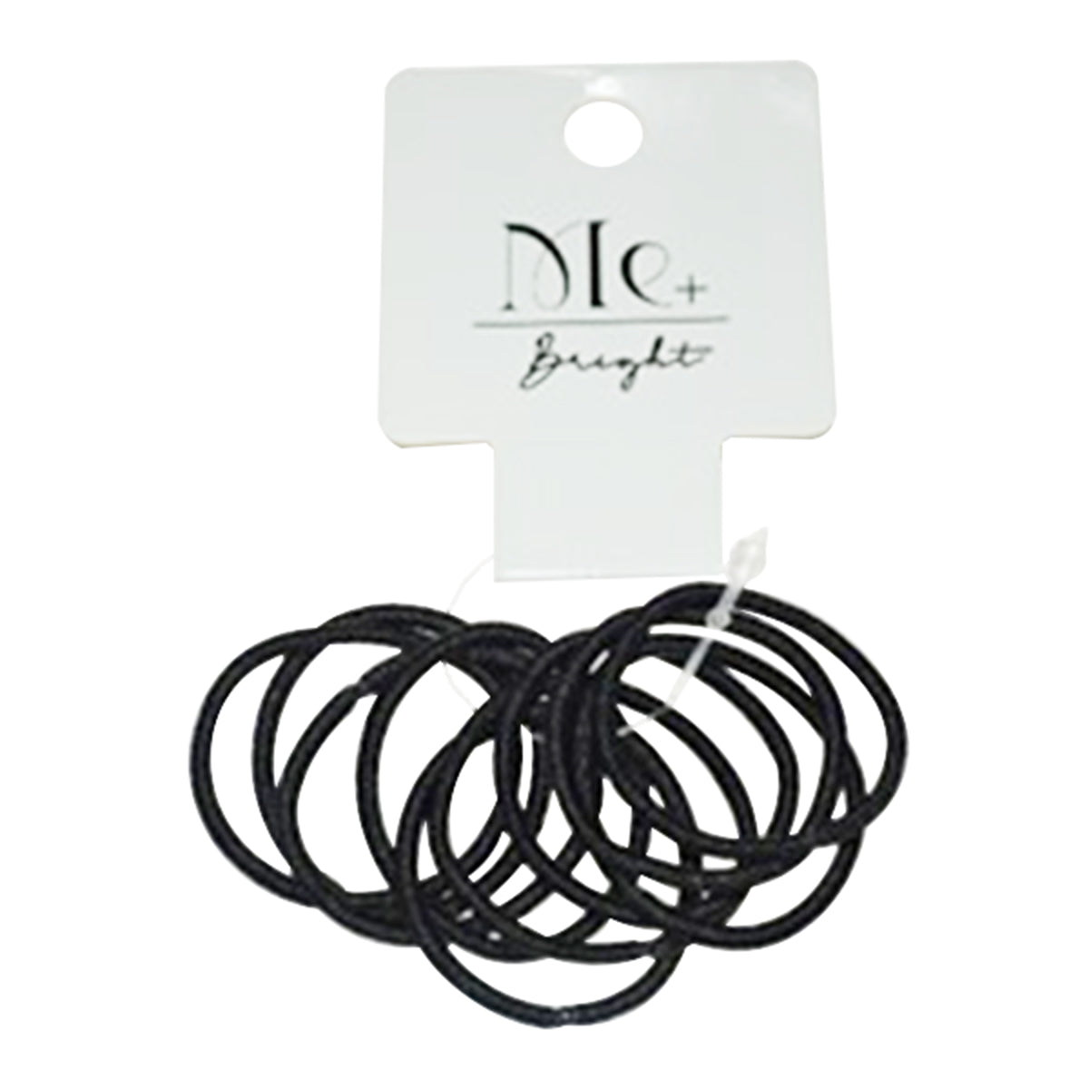 【まとめ買い】ヘアゴム 髪ゴム リングゴム 黒/GR-747 10p 0533/358771