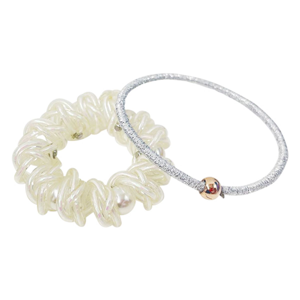 【まとめ買い】ヘアゴム 髪ゴム スプリングゴム2P 0892/358794