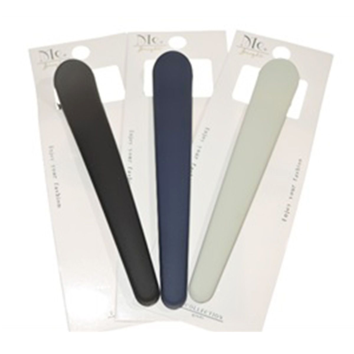 【まとめ買い】ヘアクリップ 髪留め コンコルド モノトーン /KO-348 0533/358823