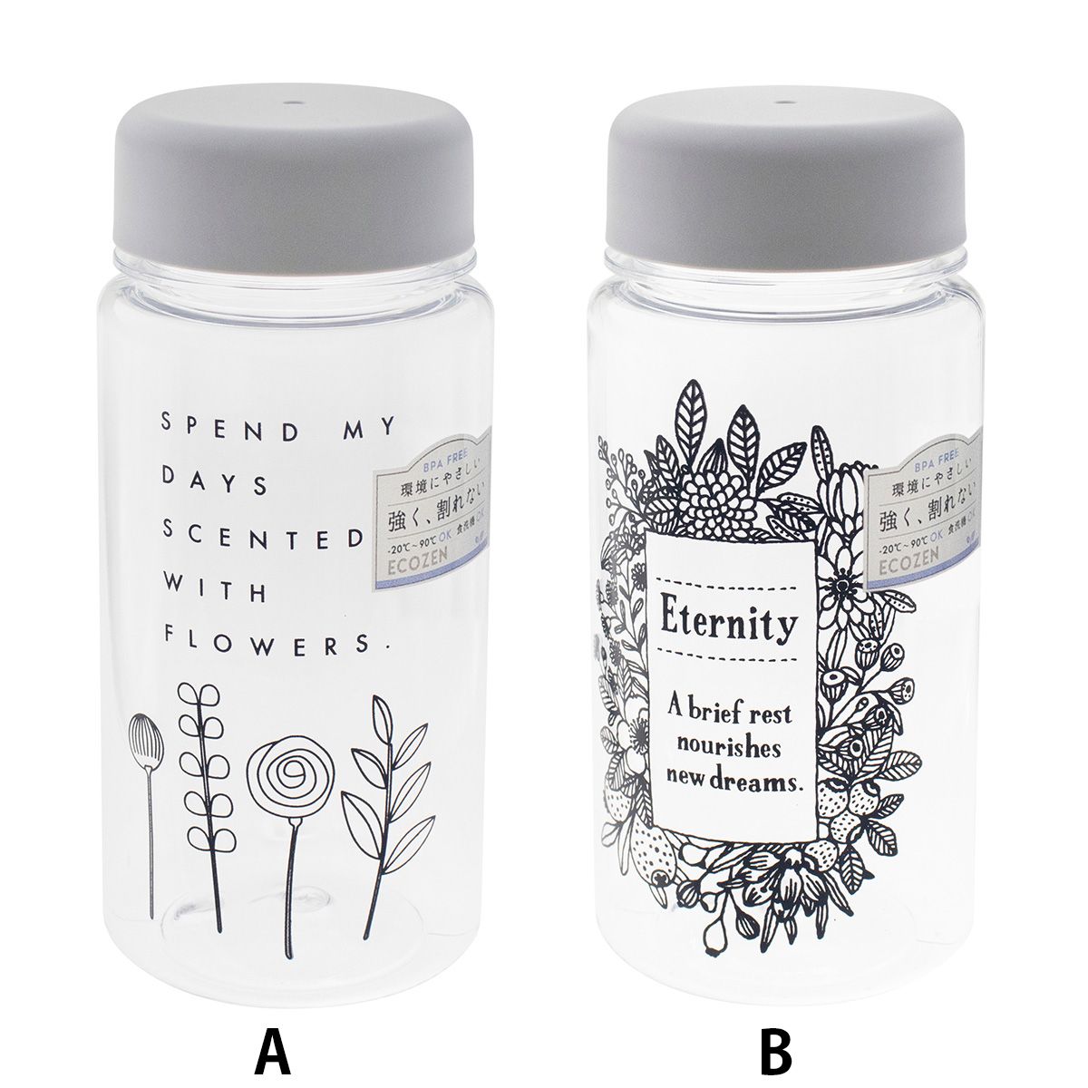 【まとめ買い】ドリンクボトル350 フラワー 0847/359106