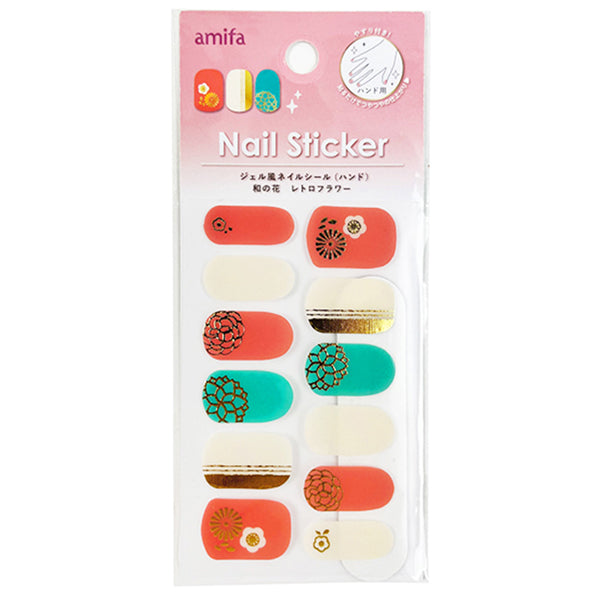 【まとめ買い】ジェル風ネイルシール/ハンド 和の花 0356/359203