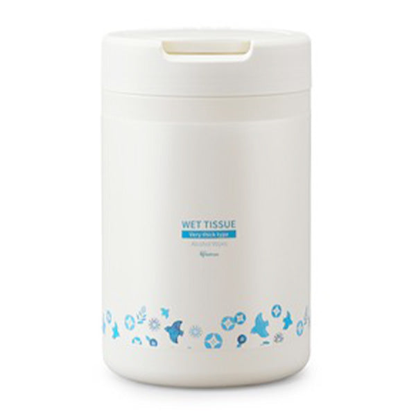 【まとめ買い】ウェットティッシュ 除菌シート 厚手 凄厚 アルコール配合 65枚 除菌クリーナー ケース入り 9001/359318