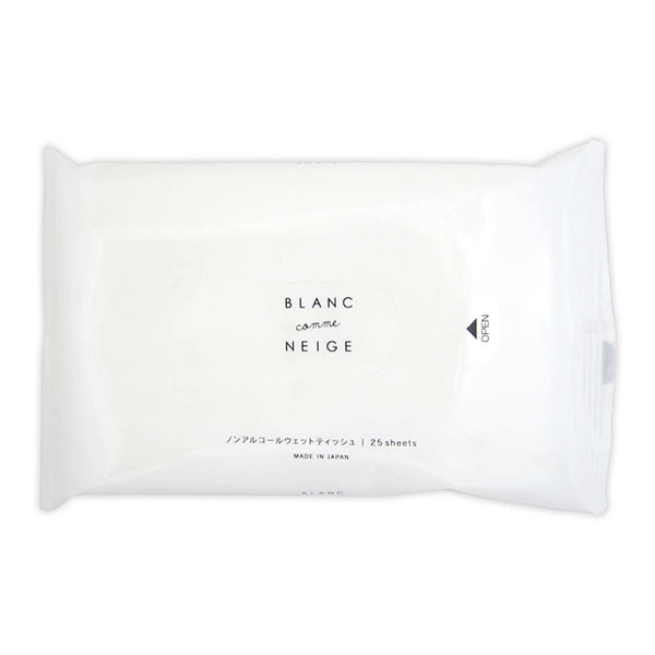 【まとめ買い】ウェットシート ノンアルコールウエットティッシュ BLANC 25枚 0915/359330
