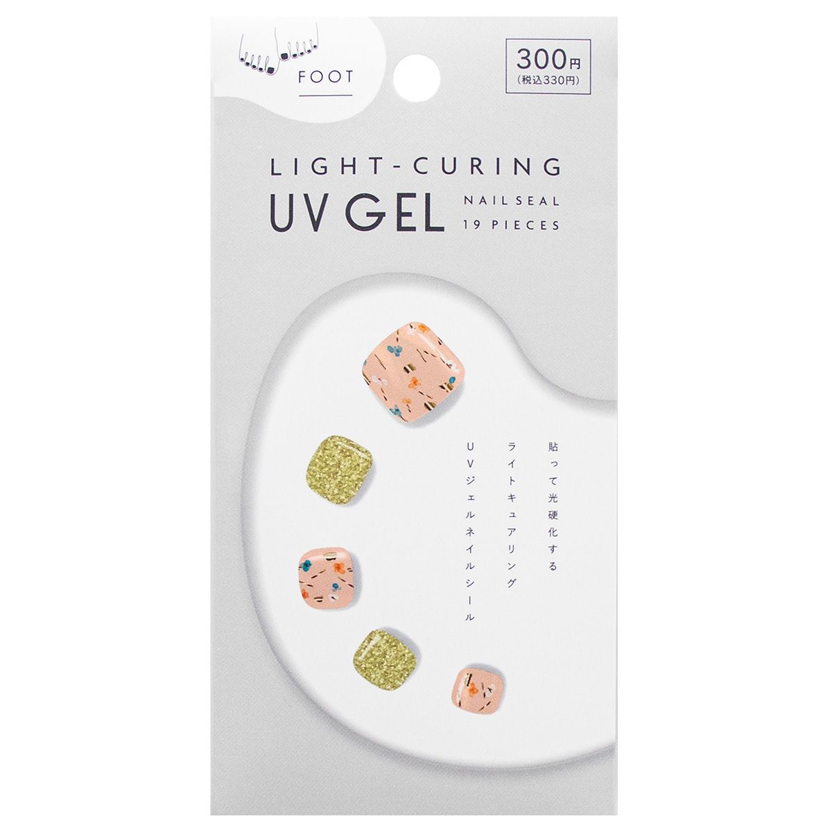 【まとめ買い】LCジェルネイルシール 2402F-フラワー 0847/359900