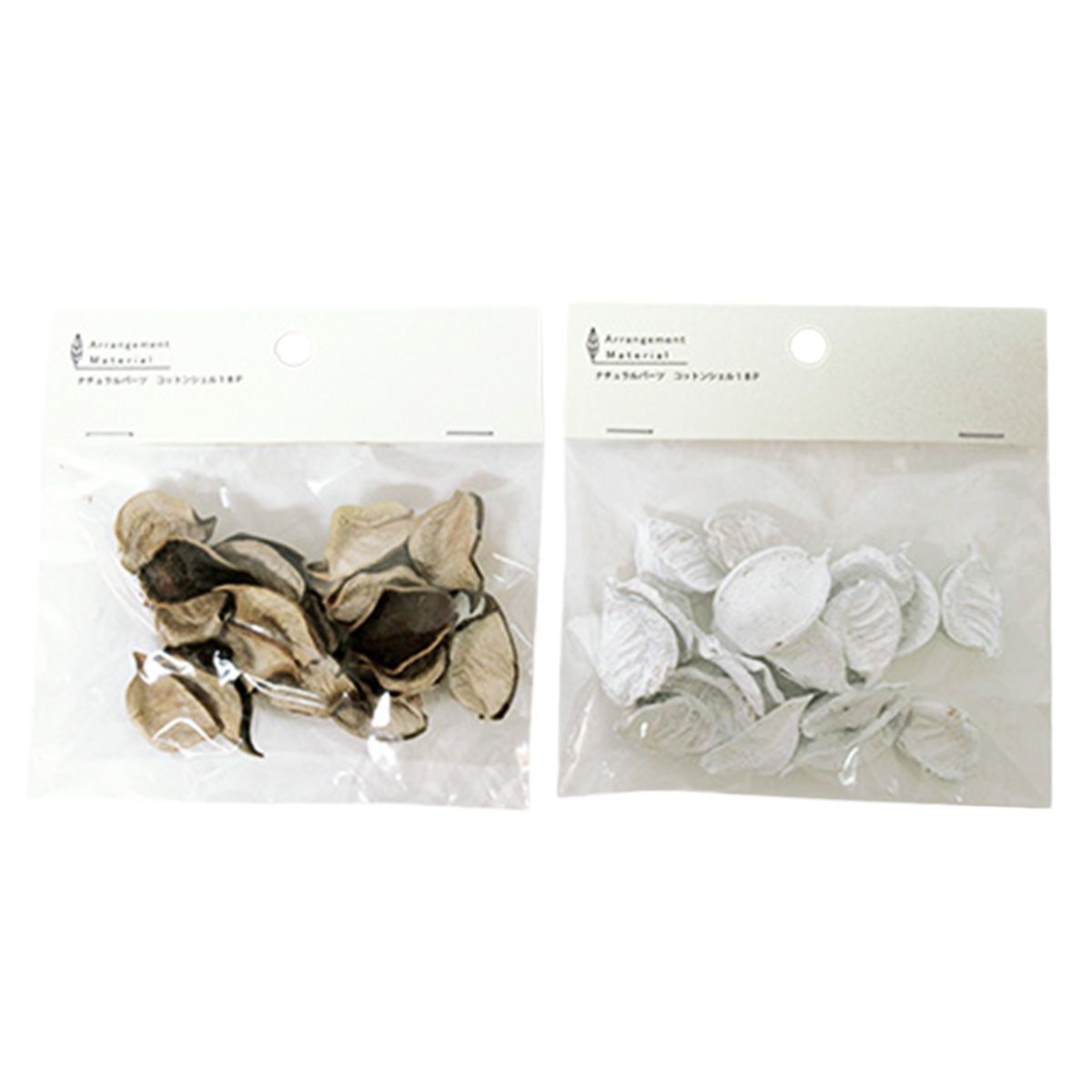 【まとめ買い】ナチュラルパーツコットンシェル18P 0665/360528