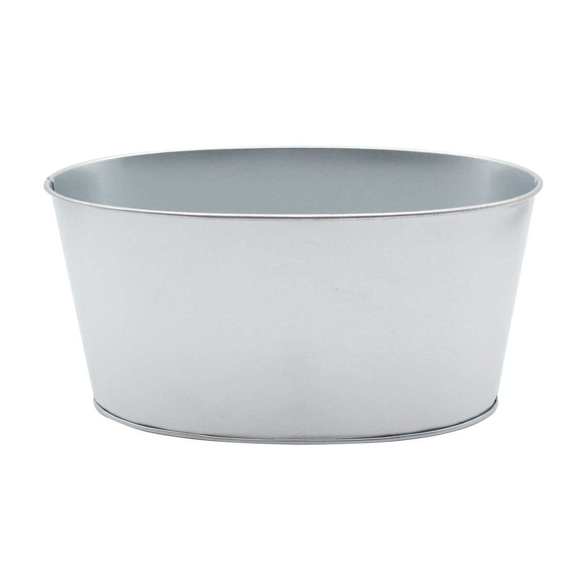 【まとめ買い】スチールオーバルプランター 0330/360617