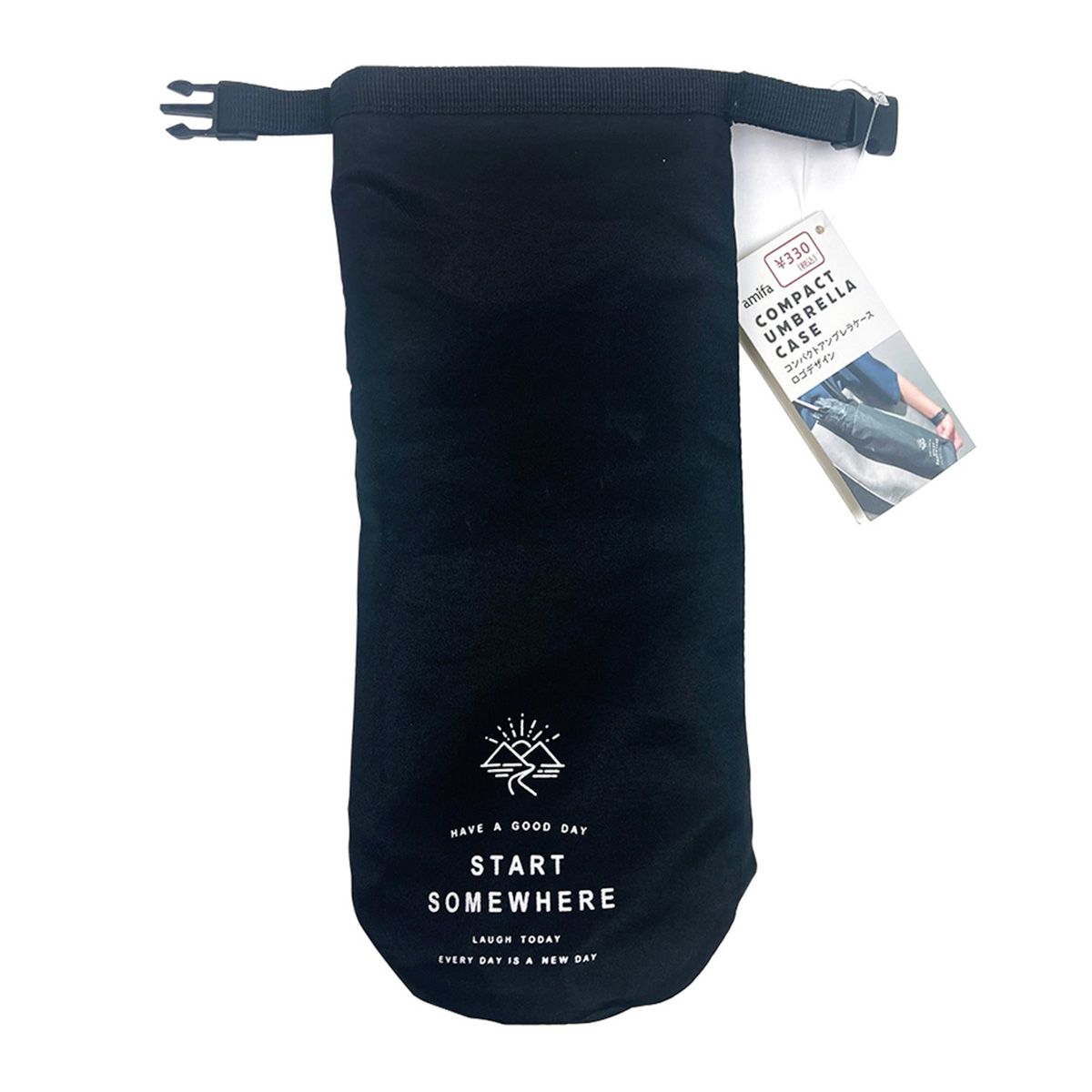 【まとめ買い】コンパクトアンブレラケース ロゴデザイン 0356/360641