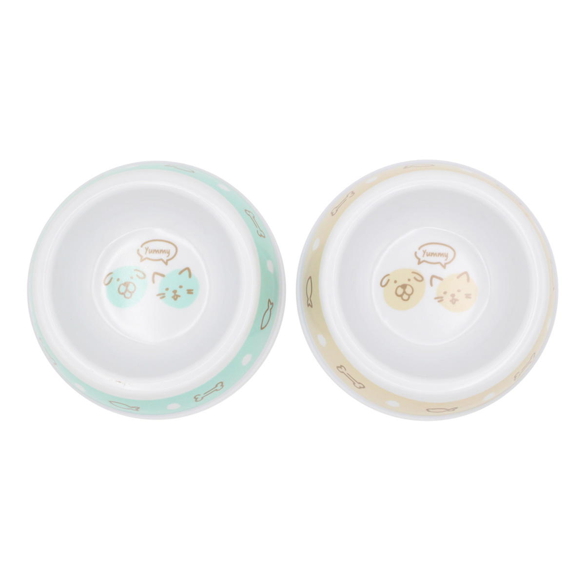 【まとめ買い】ペットフード皿(YUMMY) 0330/360753
