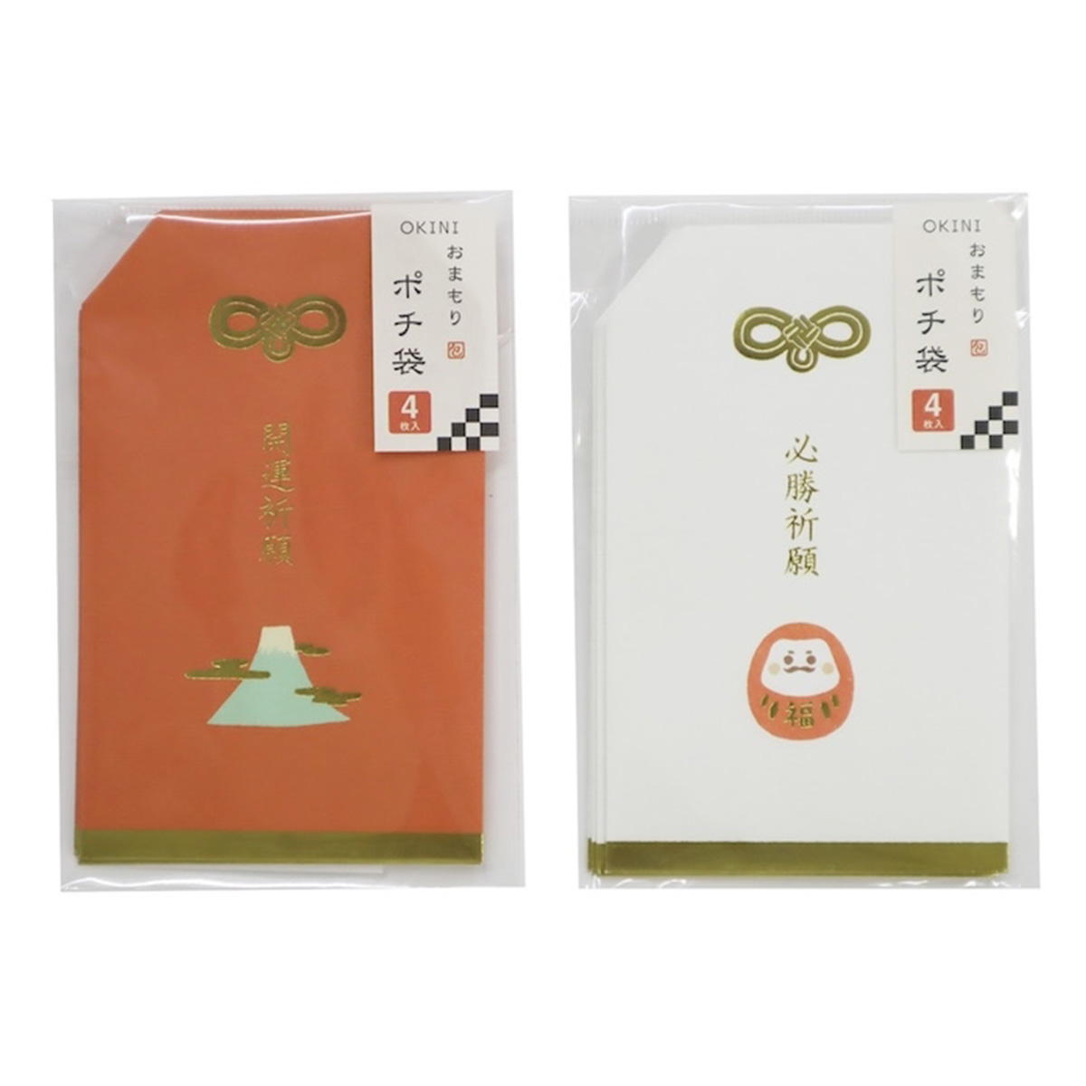 【まとめ買い】ポチ袋 5型 4P おまもり0911/361107