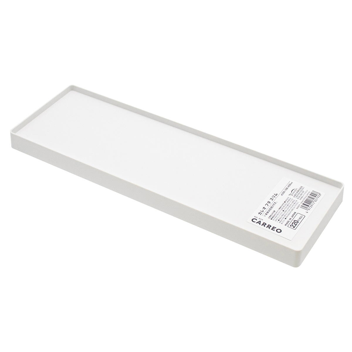 【まとめ買い】Carreo フタ スリム ホワイト0847/361409