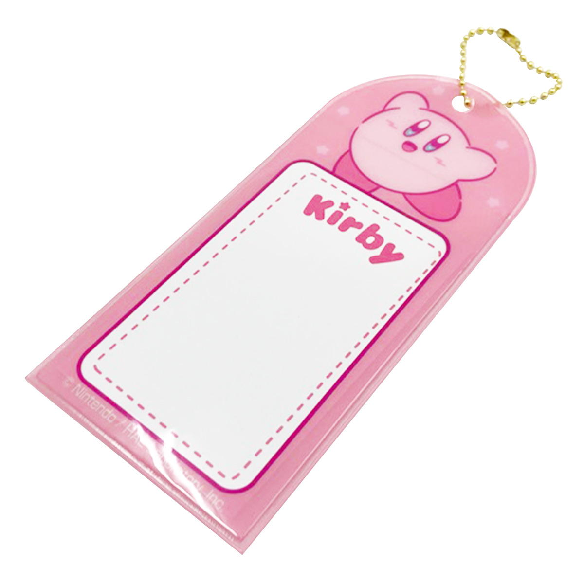 【まとめ買い】星のカービィ ネームキーホルダー ピンク0459/361466