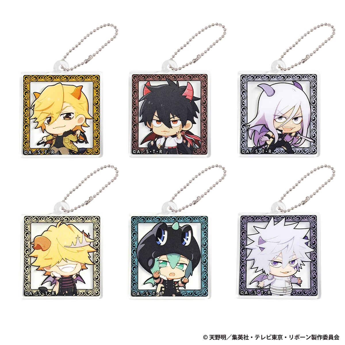 【まとめ買い】家庭教師ヒットマンリボーンアクリルキーチェーン0984/361644