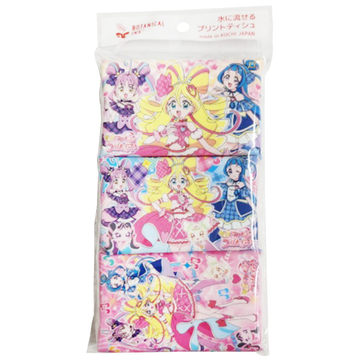 【まとめ買い】キミとアイドルプリキュア ポケットティッシュ3P0692/361996