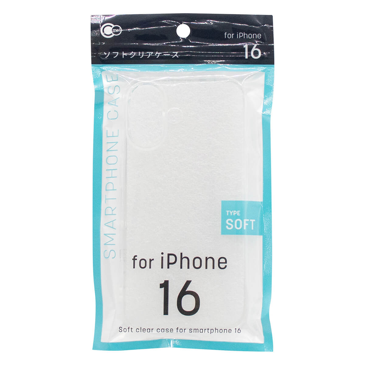 【まとめ買い】iP16用ケースソフトクリア 0847/362379