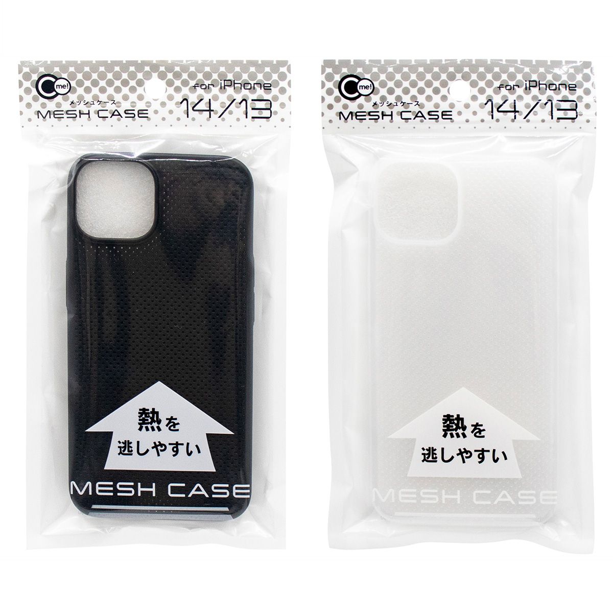 【まとめ買い】iP14/13用ケース メッシュ 0847/362421