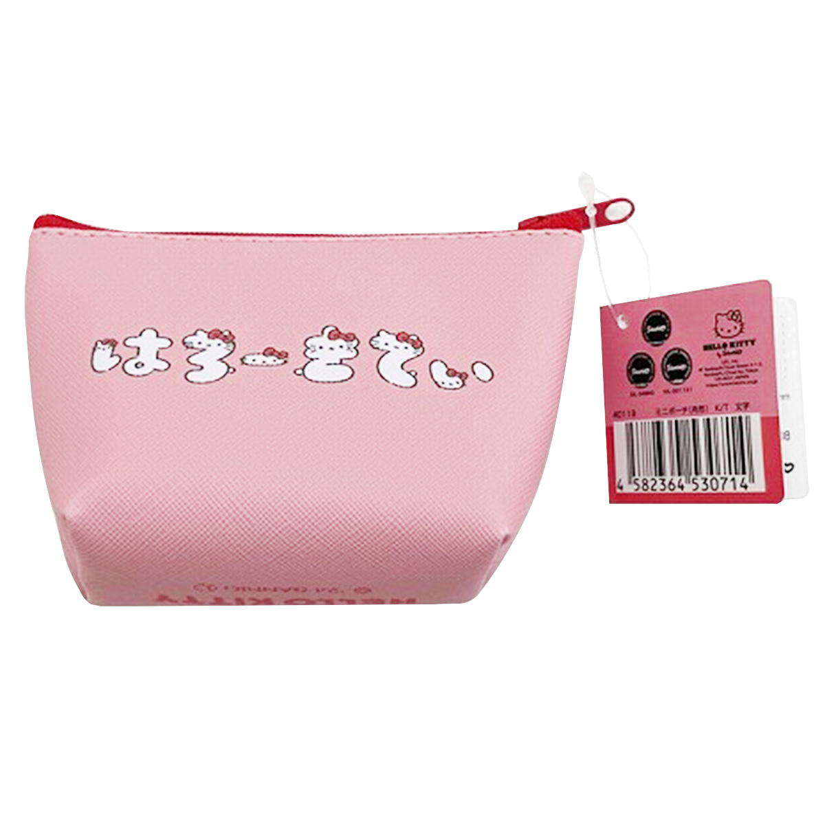 【まとめ買い】sanrio キティ 舟形ミニポーチ 文字0459/362606