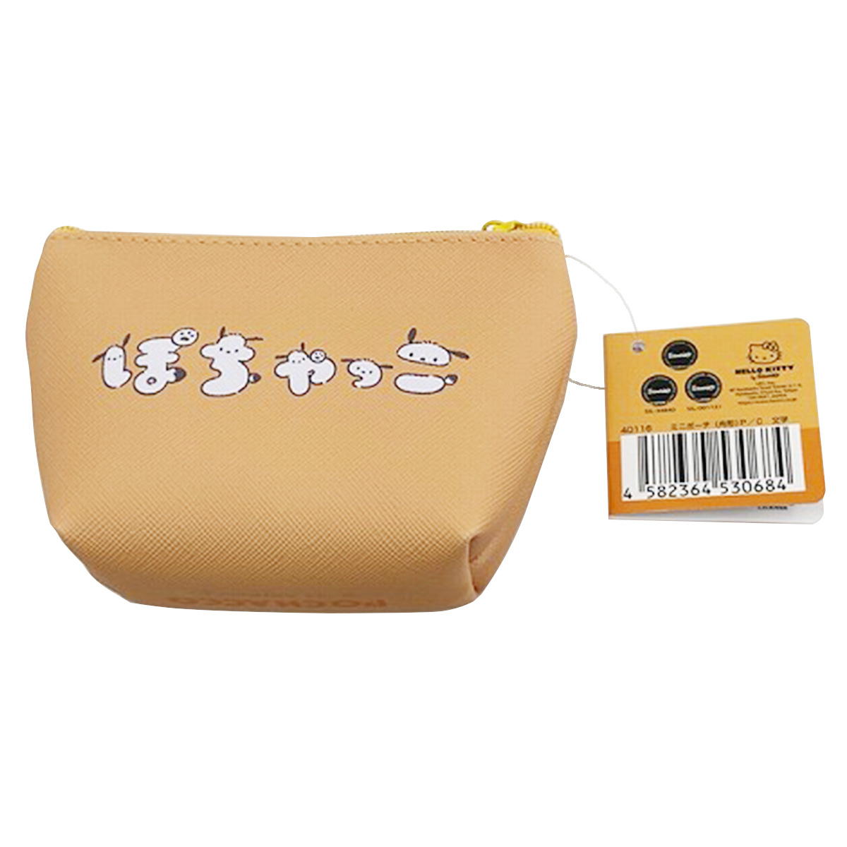 【まとめ買い】sanrio ポチャッコ 舟形ミニポーチ 文字0459/362613