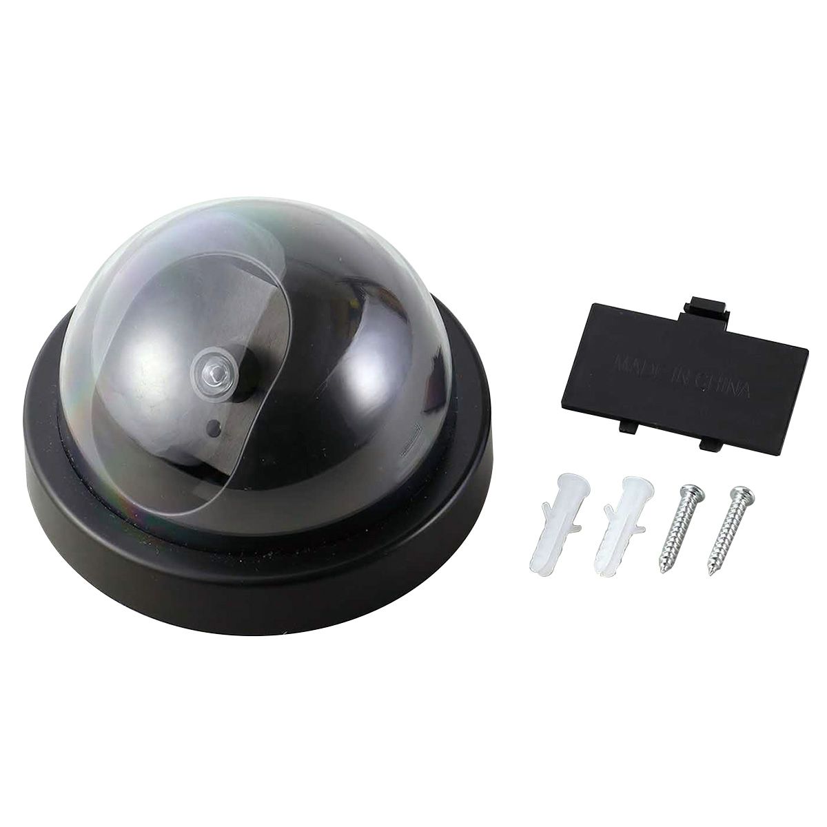 【まとめ買い】防犯ダミーカメラドーム型 0960/362725