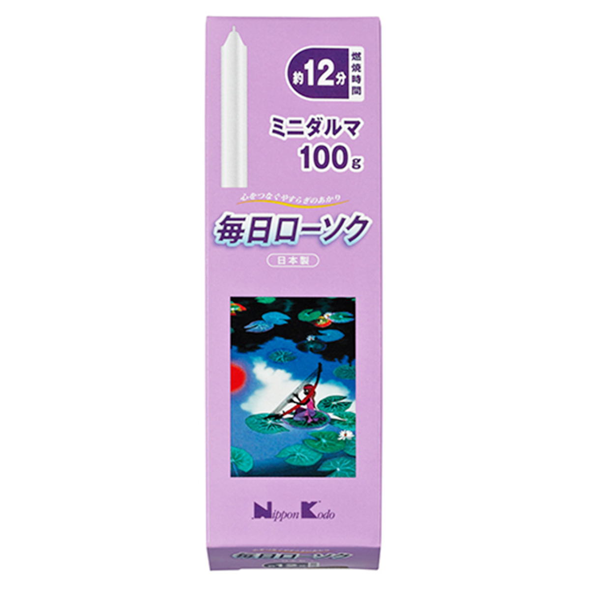 【まとめ買い】毎日ローソク ミニダルマ0852/362793