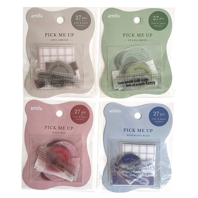 【まとめ買い】フレークシール 27P PICK ME UP 0356/363277
