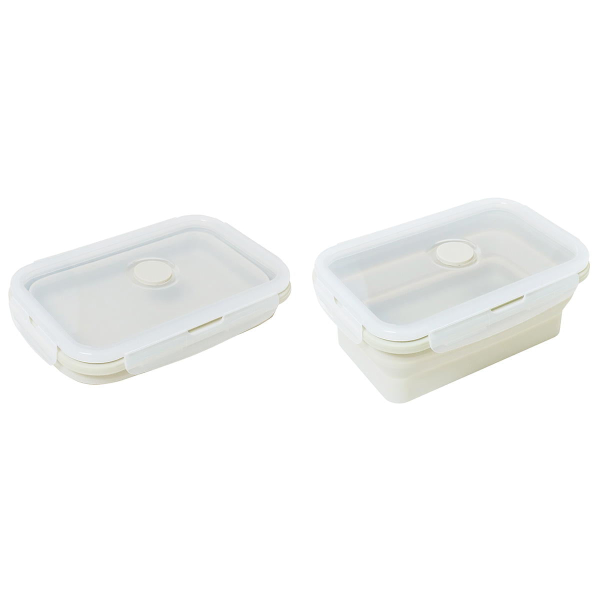 【まとめ買い】折りたたみ式シリコーン保存容器 800ml0490/363405