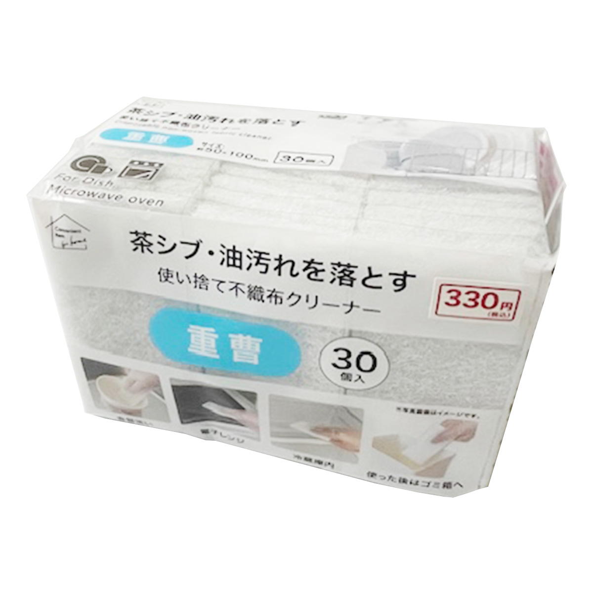 【まとめ買い】不織布クリーナー 重曹 30個入1583/363461