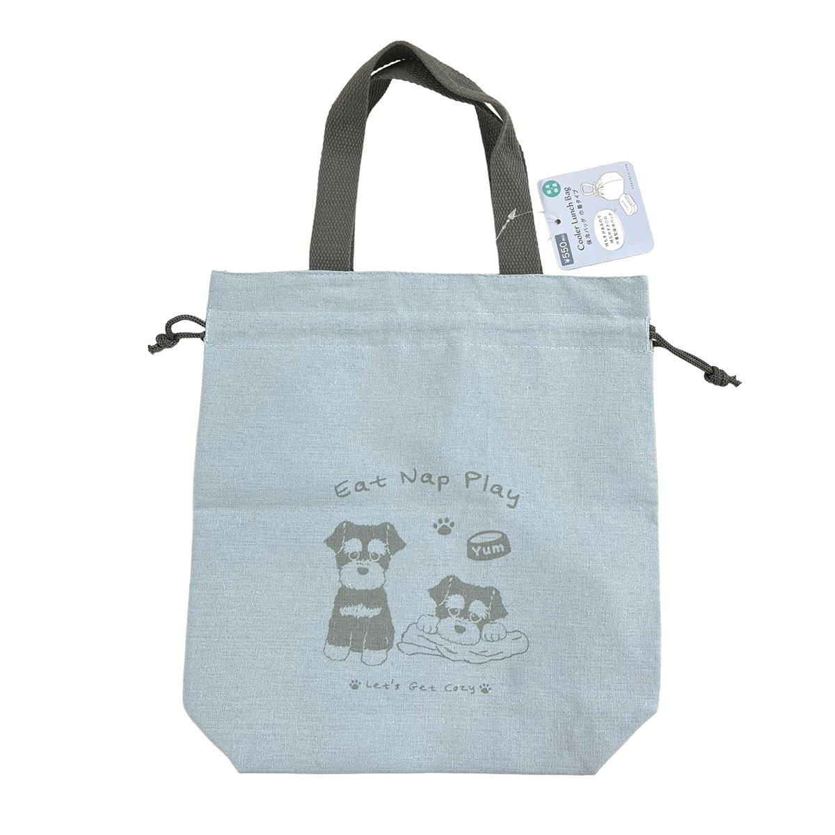 【まとめ買い】保冷バッグ巾着シュナウザー 1625/363605