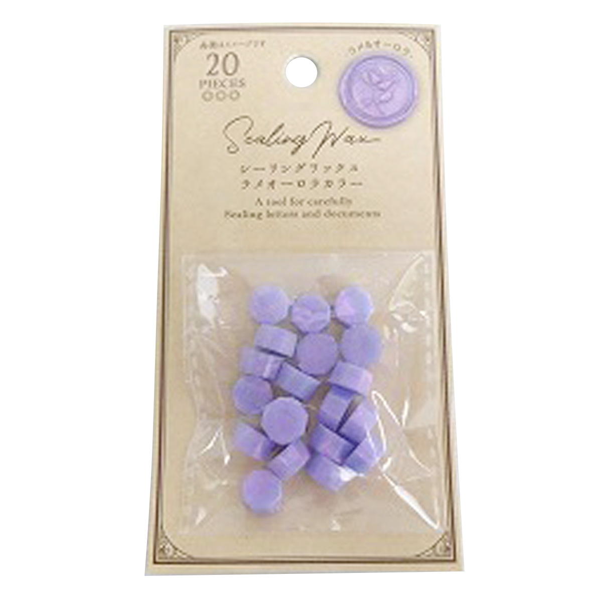 【まとめ買い】シーリングワックスラメオーロラバイオレット0603/364531