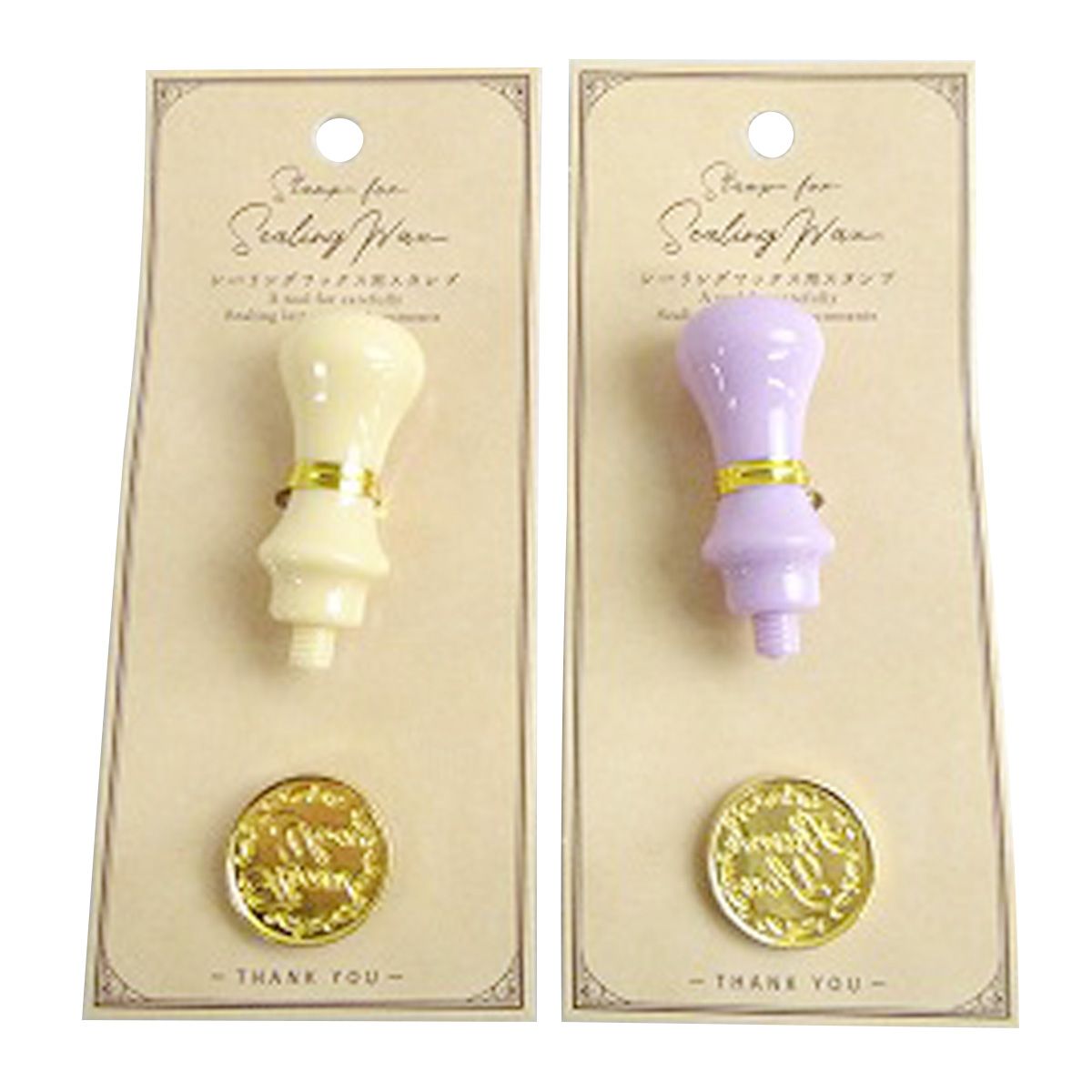 【まとめ買い】シーリングワックス用押し型 THANK YOU 0603/364539