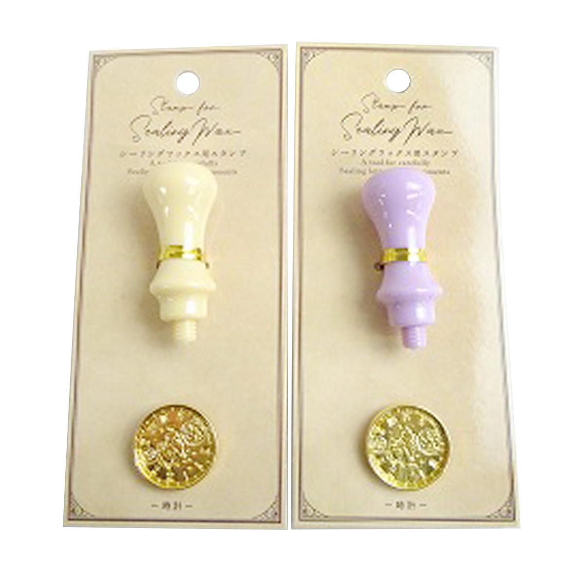 【まとめ買い】シーリングワックス用押し型 時計0603/364543