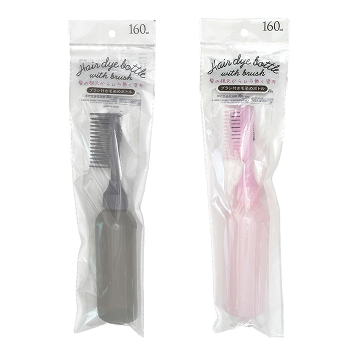 【まとめ買い】ブラシ付き毛染めボトル 0892/364671