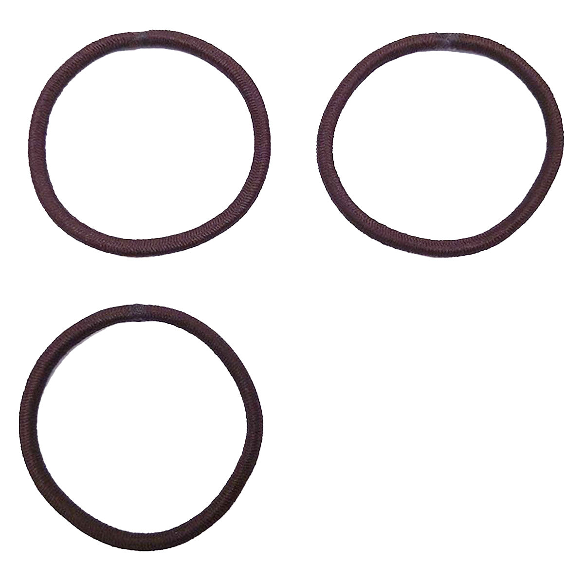 【まとめ買い】ヘアゴム ヘアアクセサリー 髪ゴム L3P 茶 9001/364693