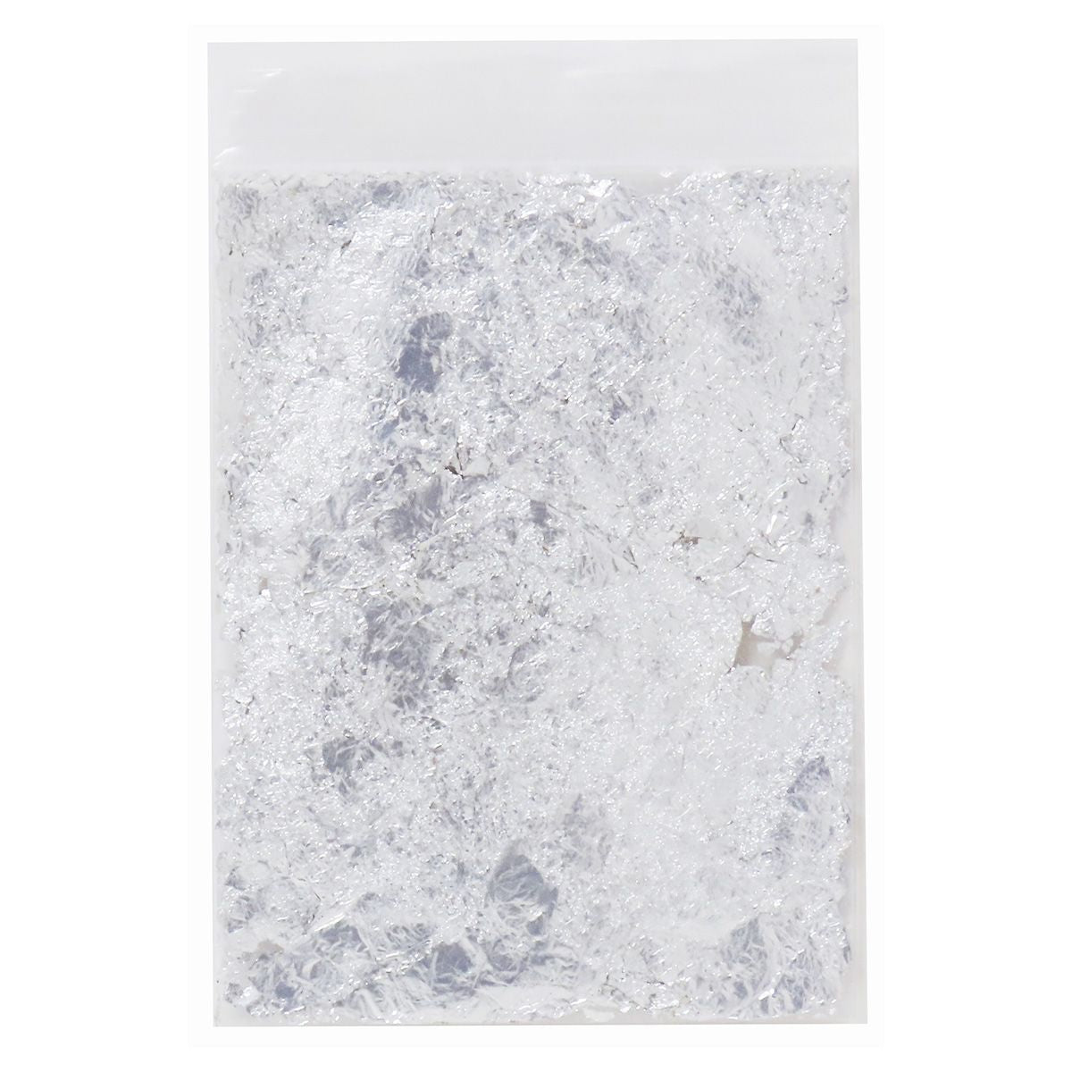 【まとめ買い】ヘア・ネイル用デザインフレーク銀色  0490/364984