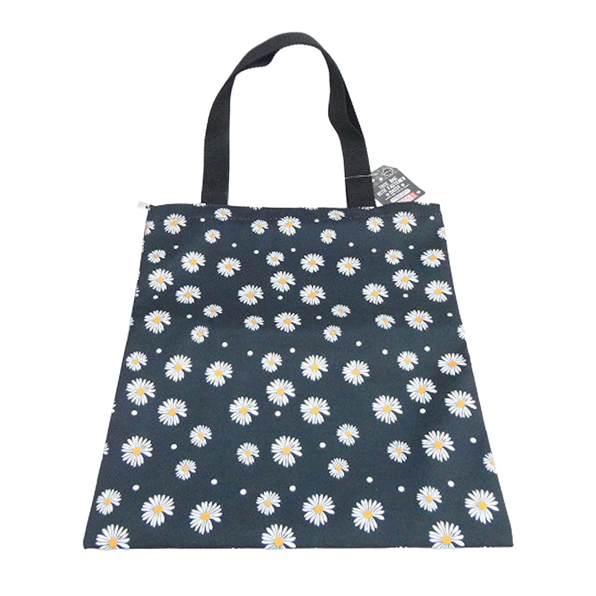 まとめ買い】ファスナー付トートバッグデイジーBK0603/365074