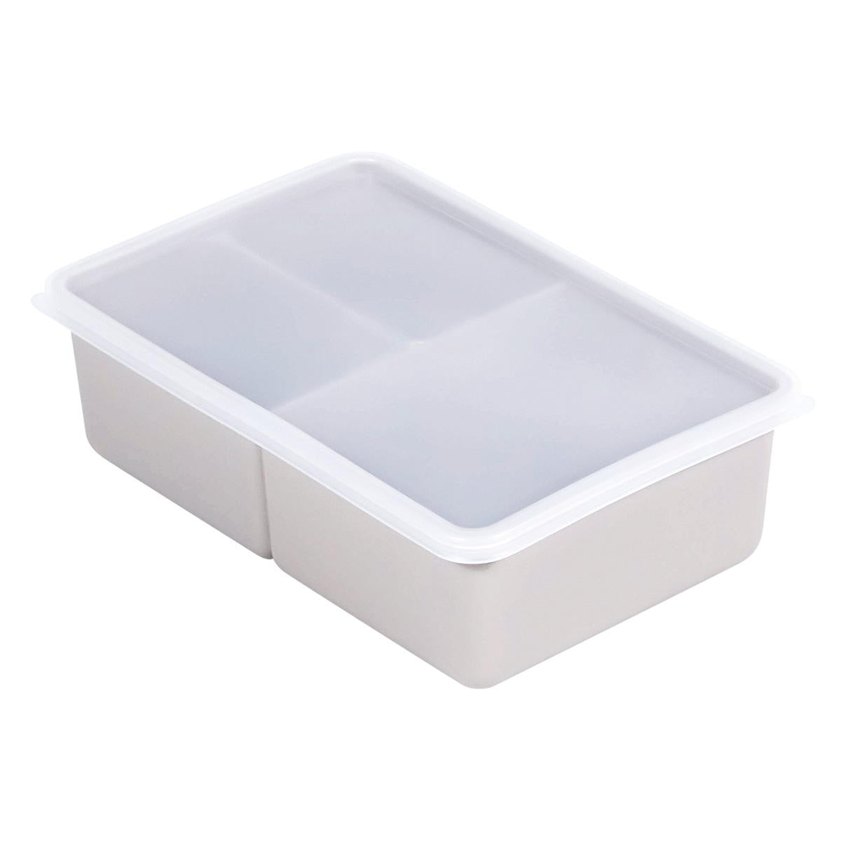 【まとめ買い】仕切り付き保存容器3 GR0775/366399