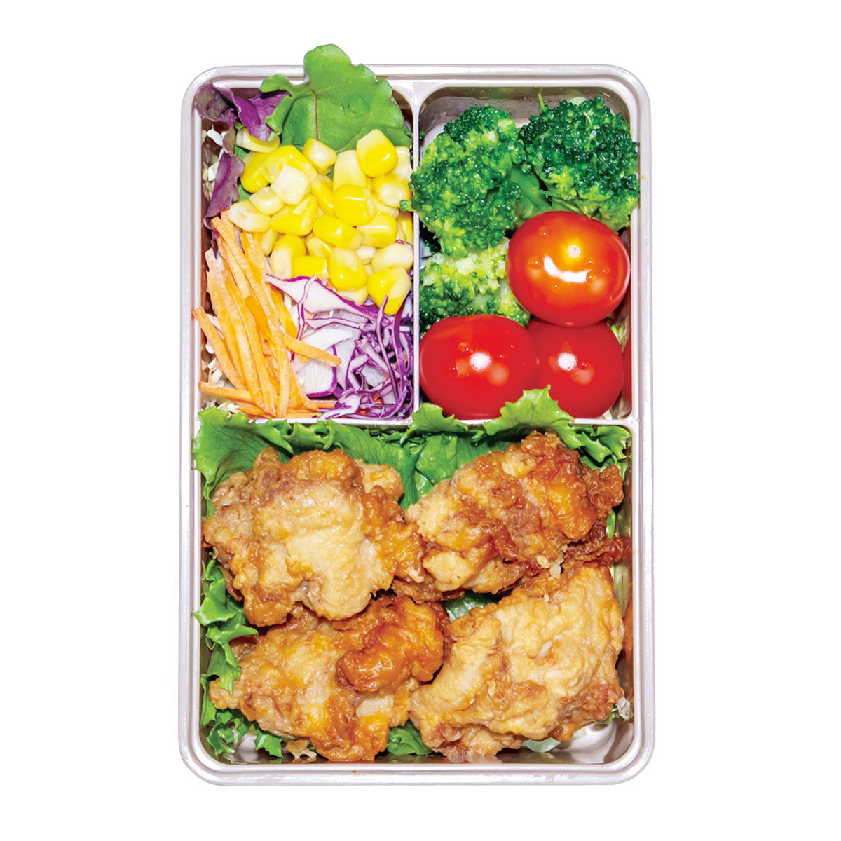 【まとめ買い】仕切り付き保存容器3 GR0775/366399