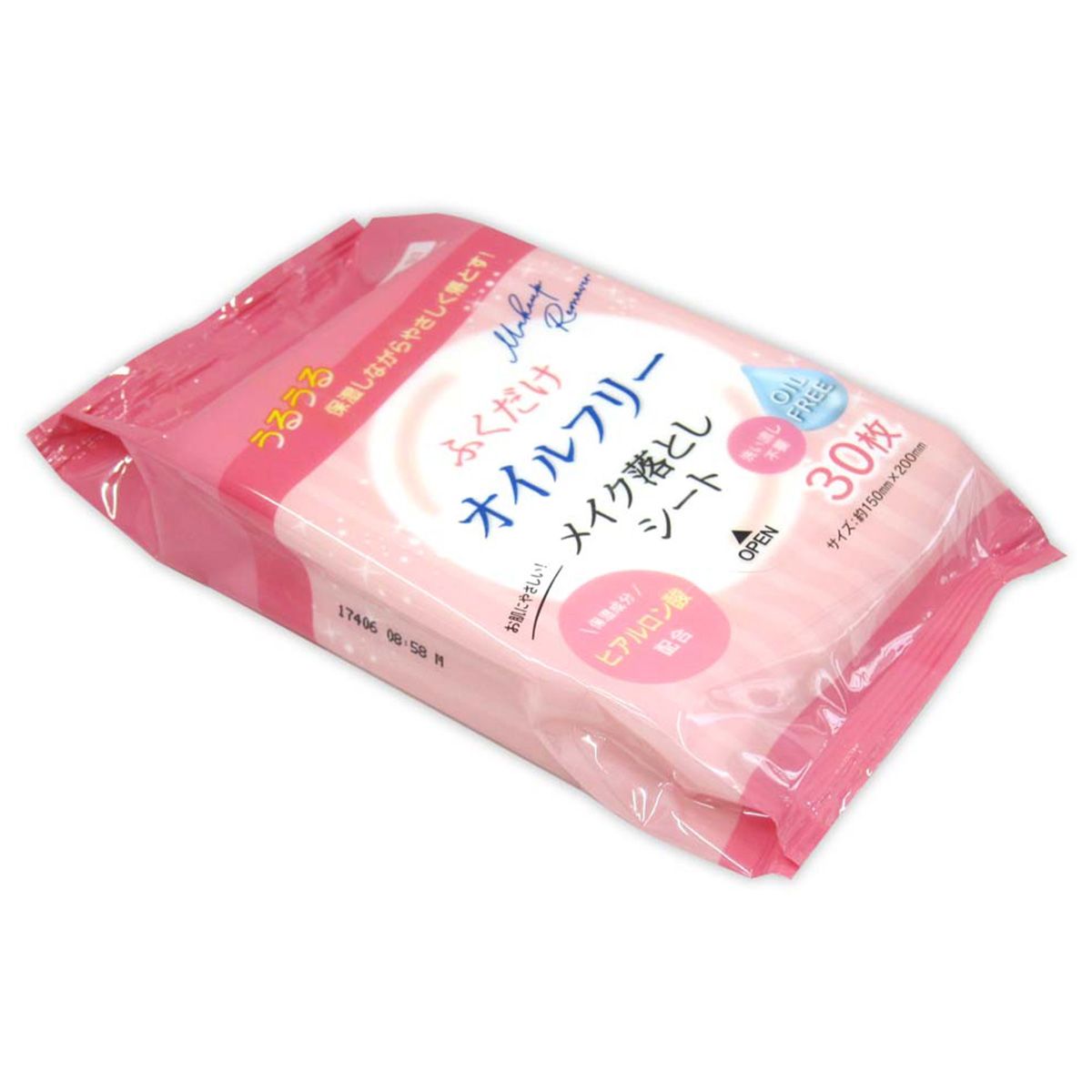 【まとめ買い】ふくだけメイク落としオイルフリーヒアルロン酸30枚 0915/366470