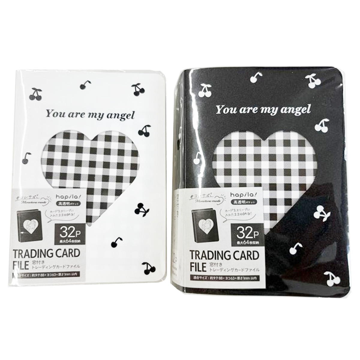 【まとめ買い】窓付きトレカファイル モノトーン9001/367381