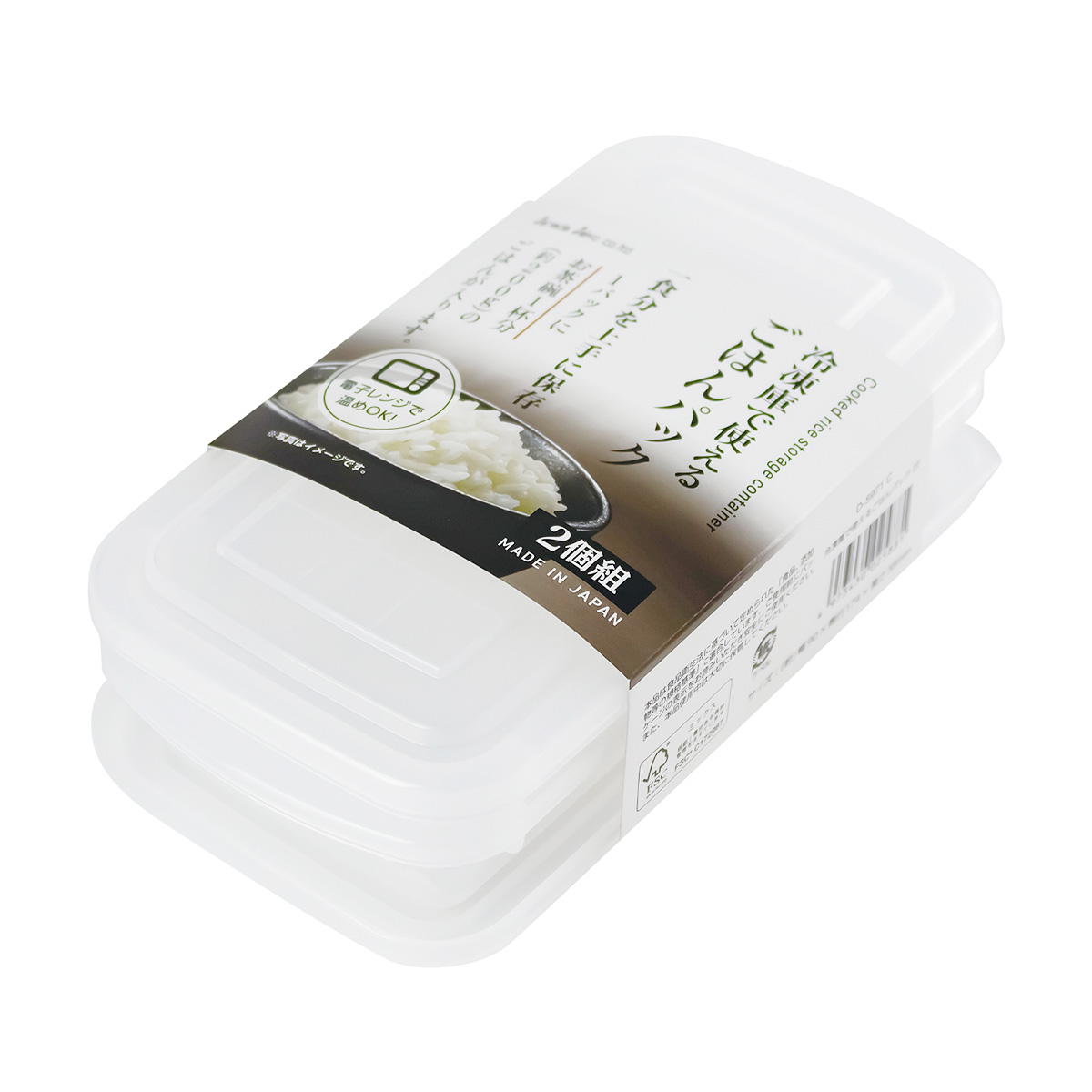 【まとめ買い】冷凍庫で使えるごはんパック 2P C0775/367468