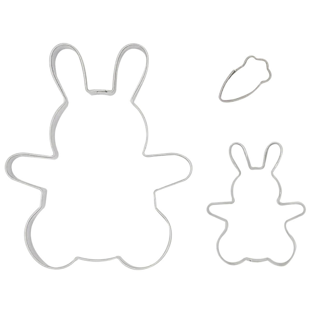 【まとめ買い】クッキー型 抱っこうさぎセット0528/367507