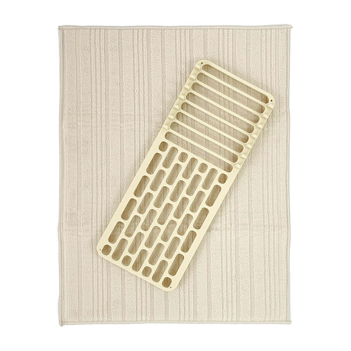 【まとめ買い】水切りラック吸水マットセット1523/367537