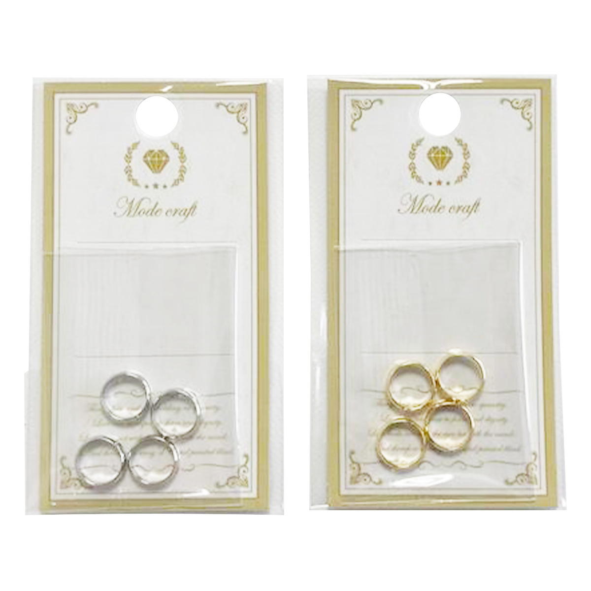 【まとめ買い】シェリ ビーズフレームリング10mm 0890/367598