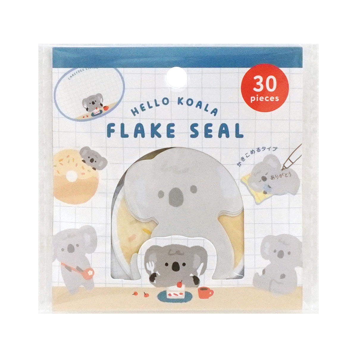 【まとめ買い】フレークシール コアラの生活柄0936/367742